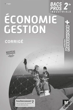 Capa do artigo Ressources Plus - Economie-Gestion 2de Bac Pro - Ed. 2019 - Corrige
