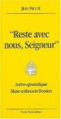 "Reste Avec Nous, Seigneur" ; Lettre Apostolique - Preview