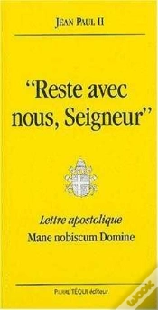Capa do artigo "Reste Avec Nous, Seigneur" ; Lettre Apostolique