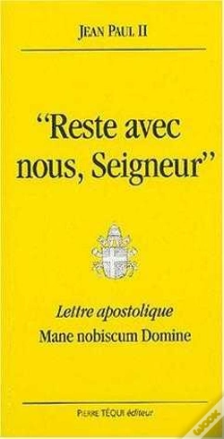 Capa do artigo "Reste Avec Nous, Seigneur" ; Lettre Apostolique