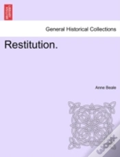 Capa do artigo Restitution.