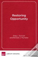 Restoring Opportunity
