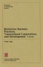 Restrictive Business Practices, Transnational Corporations, And Development - Preview