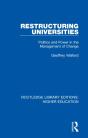 Restructuring Universities - Preview