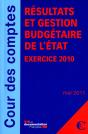 Résultats Et Gestion Budgétaire De L'Etat ; Exercise 2010 - Preview
