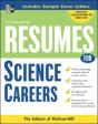Resumes For Science Careers - Preview