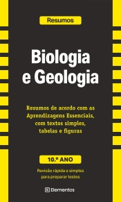 Capa do artigo Resumos - Biologia e Geologia -10.º Ano