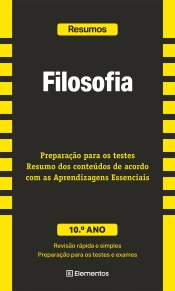 Capa do artigo Resumos - Filosofia - 10.º Ano