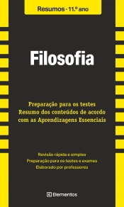 Capa do artigo Resumos - Filosofia - 11.º Ano