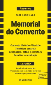 Capa do artigo Resumos - Memorial do Convento - José Saramago - 12.º ano