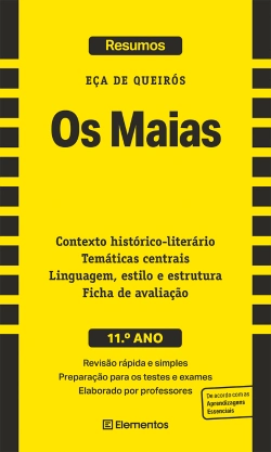 Capa do artigo Resumos - Os Maias, de Eça de Queirós - 11.º ano