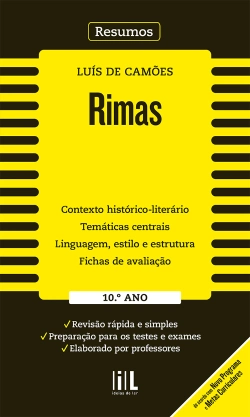 Capa do artigo Resumos - Rimas - 10.º ano