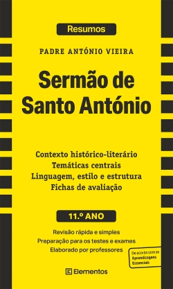 Capa do artigo Resumos - Sermão de Santo António - Padre António Vieira - 11.º Ano