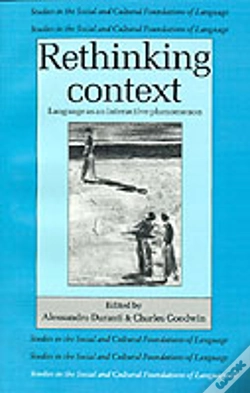 Capa do artigo Rethinking Context