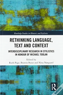 Capa do artigo Rethinking Language, Text And Context