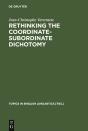 Rethinking The Coordinate-Subordinate Dichotomy - Preview