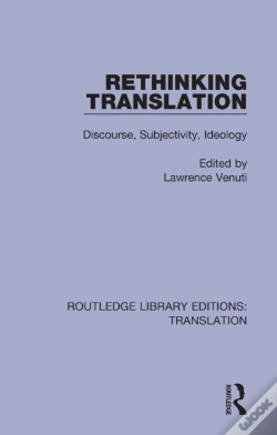 Capa do artigo Rethinking Translation