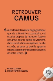 Capa do artigo Retrouver Camus