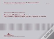 Return Patterns Of German Open-End Real Estate Funds