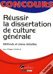 Capa do artigo Réussir La Dissertation De Culture Générale