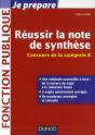 Reussir La Note De Synthese - Categorie B - Preview