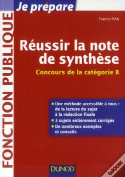 Capa do artigo Reussir La Note De Synthese - Categorie B