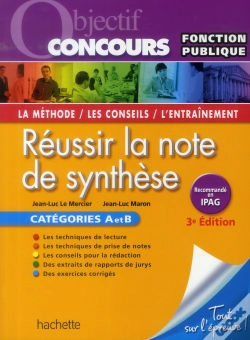 Capa do artigo Réussir La Note De Synthèse ; Catégories A Et B