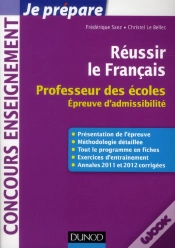 Capa do artigo Reussir Le Francais Au Concours De Professeur Des Ecoles