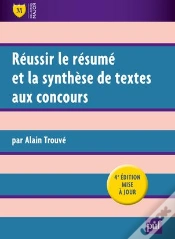 Capa do artigo Réussir Le Résumé Et La Synthèse De Textes Aux Concours (4e Édition)