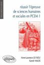 Réussir L'Épreuve De Sciences Humaines Et Sociales En Pcem 1 - Preview