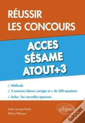 Capa do artigo Réussir Les Concours Acces, Sésame, Atout+3