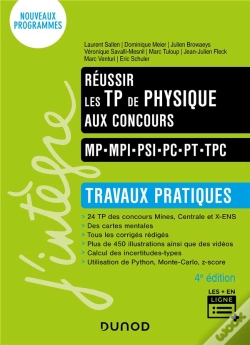 Capa do artigo Réussir Les Tp De Physique Aux Concours - 4e Éd.