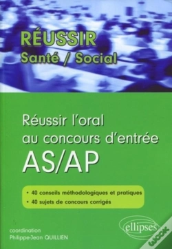 Capa do artigo Réussir L'Oral Au Concours D'Entrée As/Ap