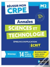 Réussir Mon Crpe : Sciences Et Technologie ; M2 ; Épreuve D'Application ; Écrit (Édition 2027)