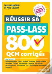 Capa do artigo Réussir Sa Pass Las - 880 Qcm Corrigés : Conforme Au Nouveau Programme