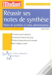 Capa do artigo Réussir Ses Notes De Synthèses ; Notes De Synthèse Et Notes Administratives