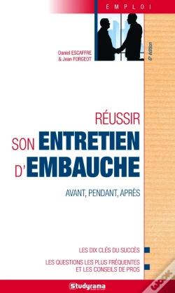 Capa do artigo Réussir Son Entretien D'Embauche ; Avant, Pendant, Après