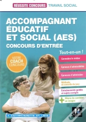Reussite Concours - Accompagnant Educatif Et Social Aes - 2020-2021 - Preparation Complete