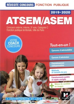 Capa do artigo Reussite Concours Atsem/Asem Preparation Complete - 2019-2020 - Preparation Complete