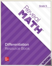 Capa do artigo Reveal Math Differentiation Resource Book, Grade 5