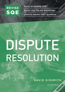Capa do artigo Revise Sqe Dispute Resolution