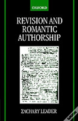 Capa do artigo Revision And Romantic Authorship