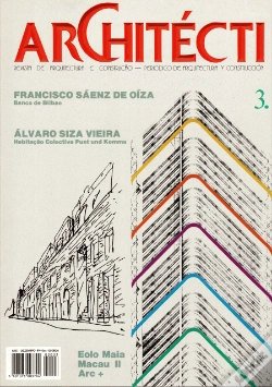 Capa do artigo Revista Architécti N.º 3