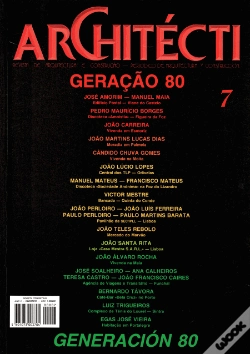 Capa do artigo Revista Architécti N.º 7