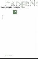 Revista Cadernos de Filosofia N.17 - 2005