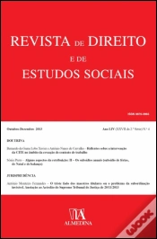 Capa do artigo Revista de Direito e Estudos Sociais N.º 4 - Ano 2013