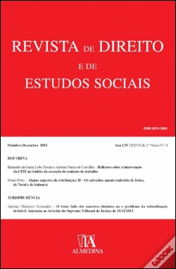 Capa do artigo Revista de Direito e Estudos Sociais N.º 4 - Ano 2013