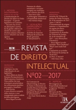 Capa do artigo Revista de Direito Intelectual N.º 2 - 2017