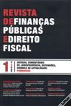 Capa do artigo Revista de Finanças Públicas e Direito Fiscal