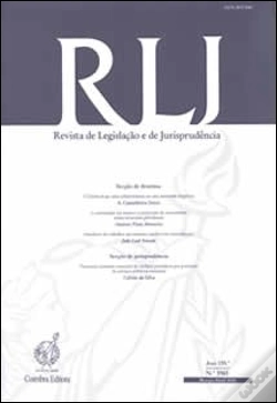 Capa do artigo Revista de Legislação e Jurisprudência Ano 139.º, N.º 3961